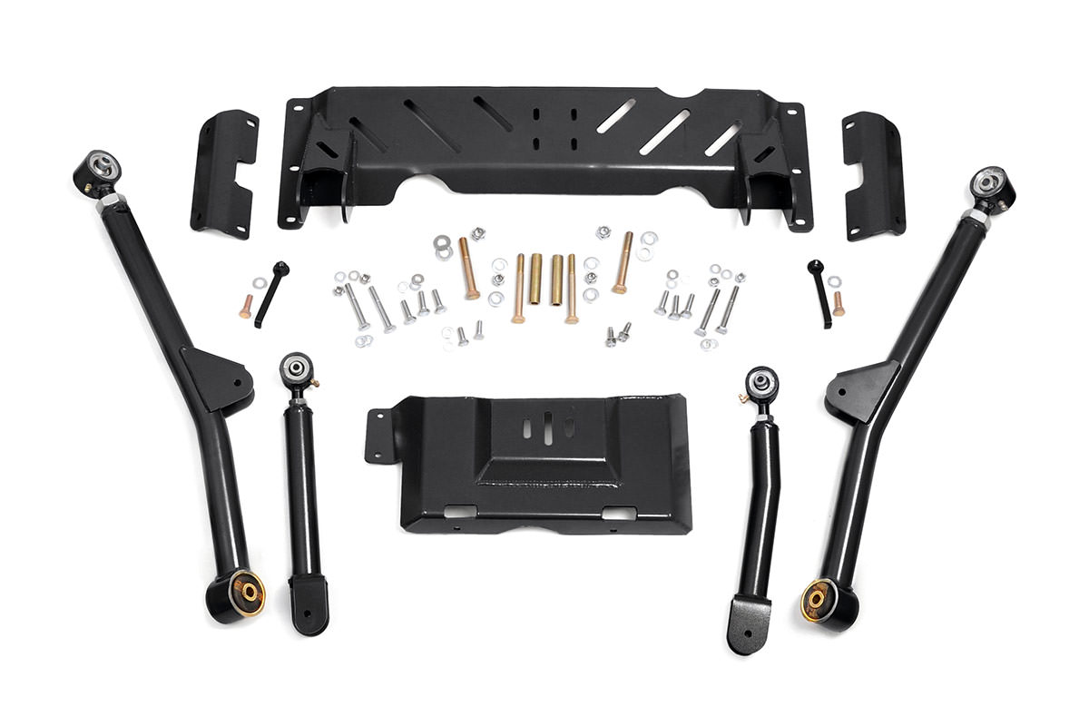 Jeep Cherokee Long Arm Upgrade Kit - Rough Country - 4-6 Inch Lift - '84-'01